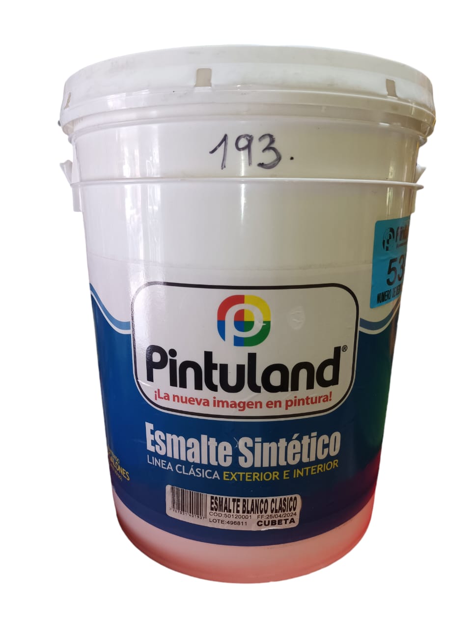 Esmalté interior e exterior